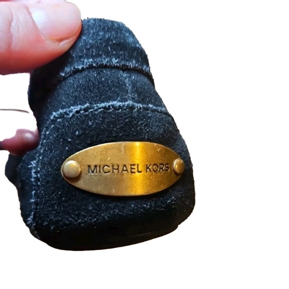 MICHAEL Michael Kors Womens Black Suede Classic Designer Everyday Moccasin 9.5 - Picture 11 of 13